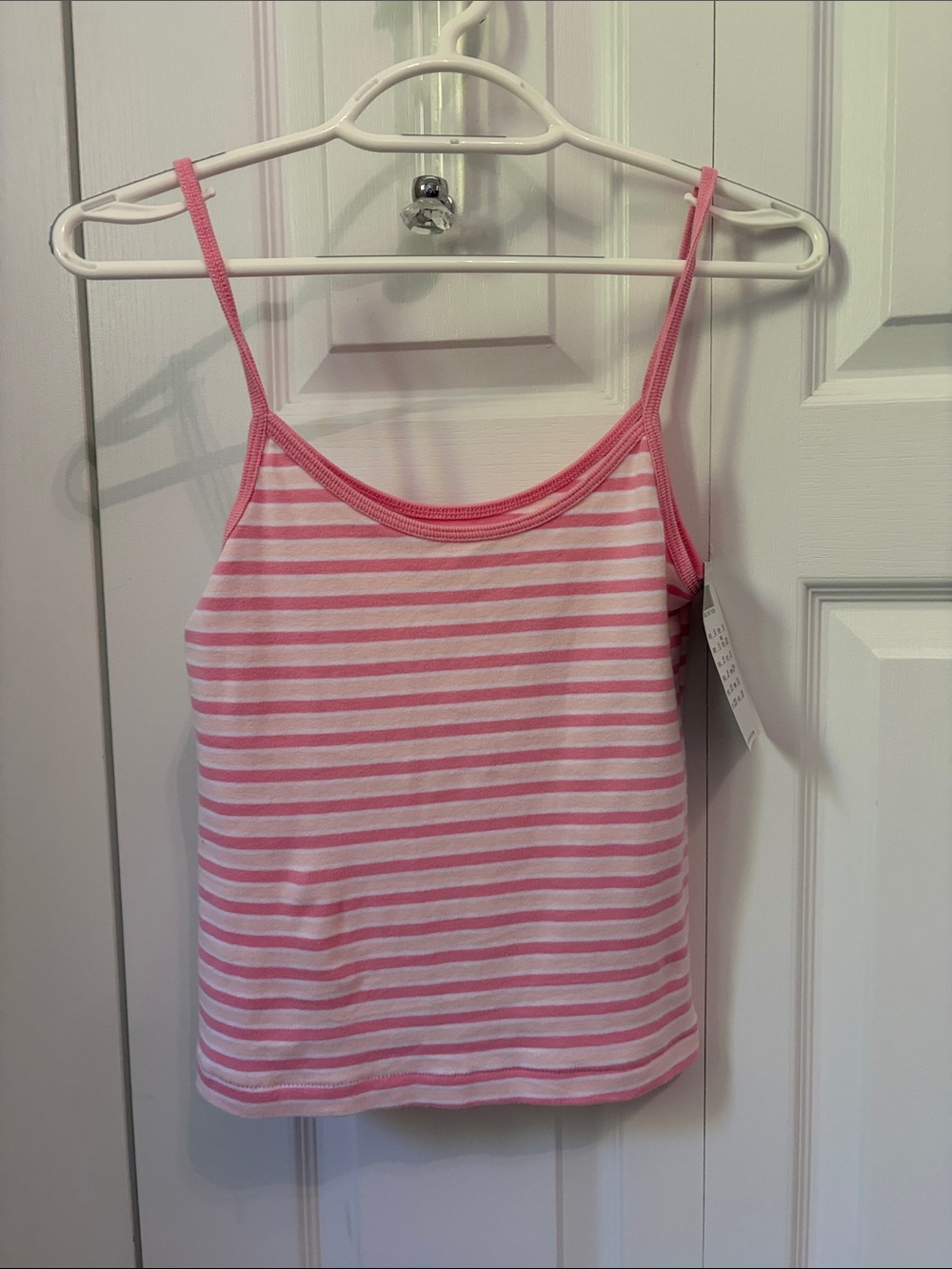 BNWT Pink Stripe Skylar tank